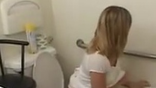 Teen Head #166 Down the Toilet Princess Throat