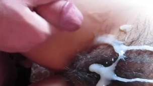 HAIRY PUSSY CUMSHOT COMPILATION 3 by Hairlover